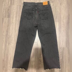 Levi’s Straight Jeans in Dark Grey